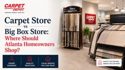 Carpet Store vs Big Box Store: Where Should Atlanta Homeowners Shop?