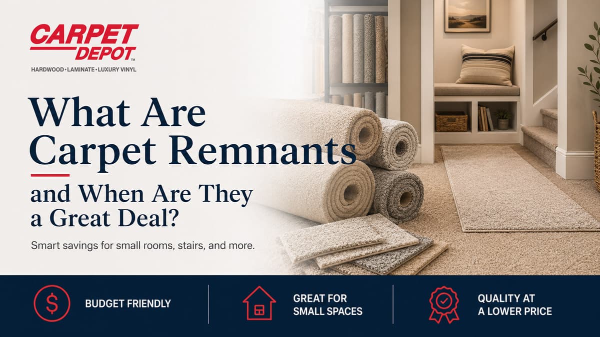 What Are Carpet Remnants and When Are They a Great Deal?