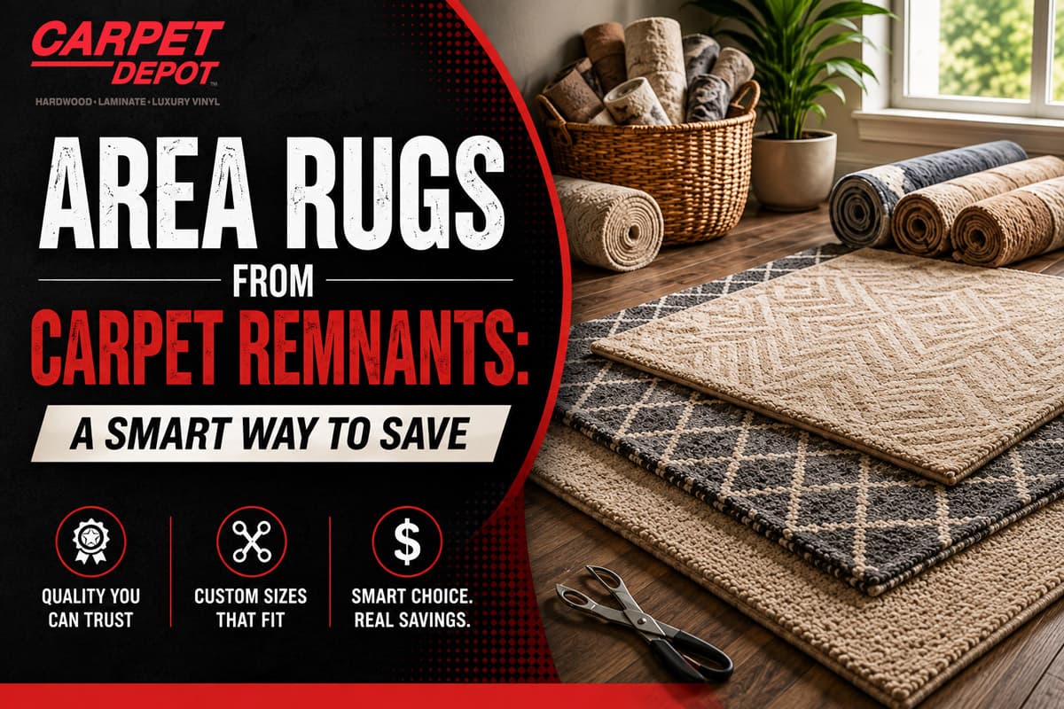 Area Rugs from Carpet Remnants: A Smart Way to Save