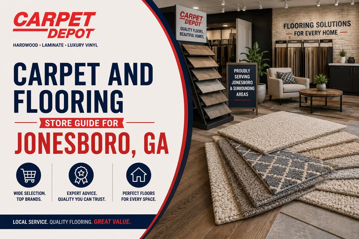 Carpet and Flooring Store Guide for Jonesboro, GA