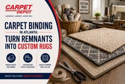 Carpet Binding in Atlanta: Turn Remnants Into Custom Rugs