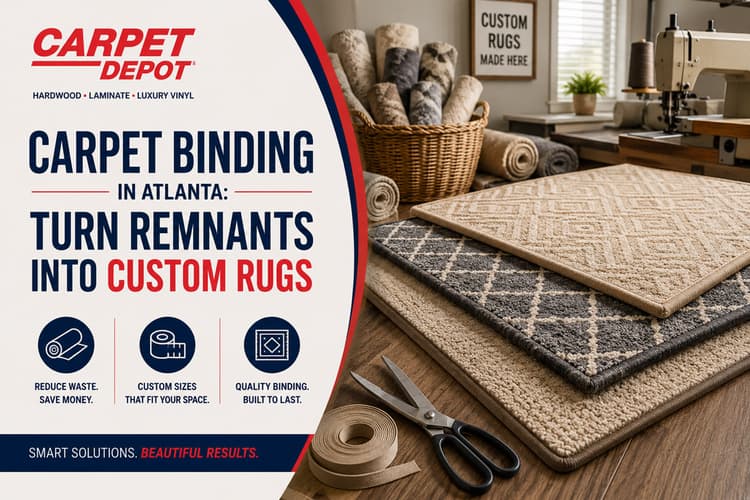 Carpet Binding in Atlanta: Turn Remnants Into Custom Rugs