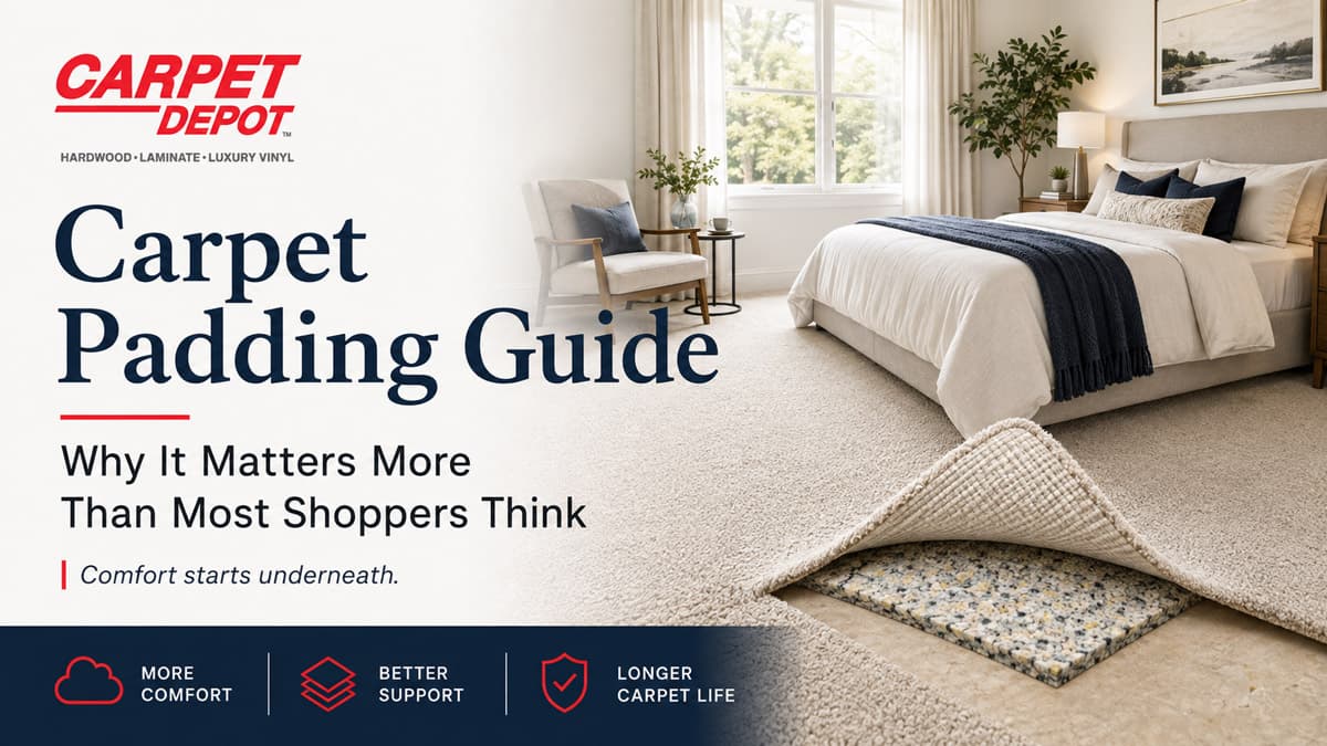 Carpet Padding Guide: Why It Matters More Than Most Shoppers Think